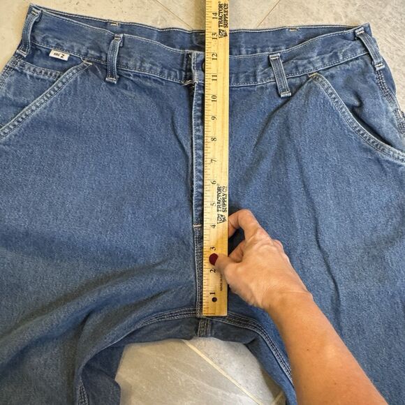 Carhartt Flame Resistant HRC 2 Jeans Men’s 32x32 FRB13 DNM Work Denim - Picture 8 of 16